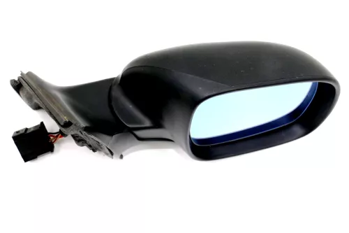 Audi A4 B5 Spiegel Außenspiegel rechts schwarz elektrisch (100702)