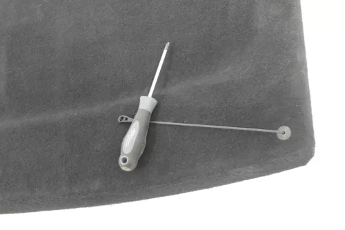 VW Golf 4 Limousine Hutablage Abdeckung Kofferraum Abdeckung schwarz hinten (100995)