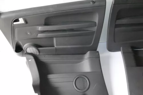 VW Fox 5Z Türverkleidung Verkleidung Tür vorne + hinten rechts + links schwarz (101251)