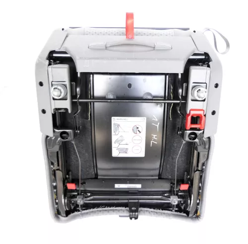 VW Touran Sitz hinten links grau (hinterm Fahrersitz) Rücksitz - 101798 (101798)