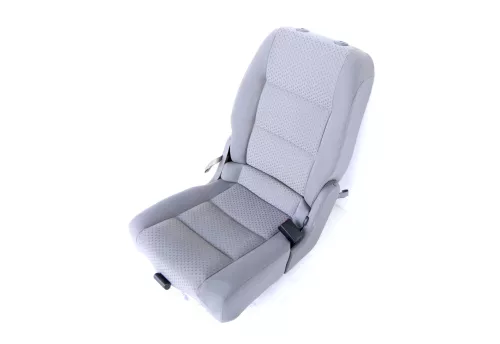 VW Touran Sitz hinten rechts grau (hinterm Beifahrersitz) Rücksitz Einzelsitz hi (101800)