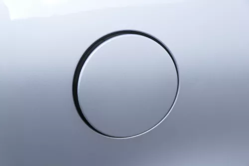 VW Polo 9N3 9N Tankdeckel Klappe Tankklappe Deckel Tank silber LA7W (101992)