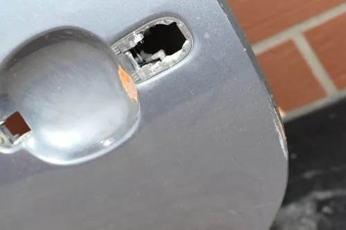 VW Passat 3B 3BG Kombi Variant Tür hinten links grau LC7V (102241)