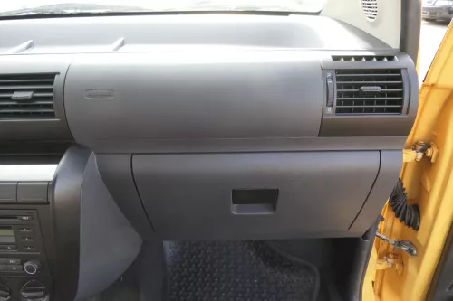 VW Fox 5Z Handschuhfach schwarz Handschuhfachdeckel Deckel Klappe (102931)