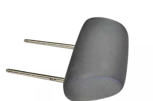 1x Polo 9N 9N3 Kopfstütze vorne oder hinten dunkel grau antrazitht blaue Näthe (103063)