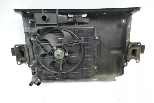 VW Fox Schloßträger Kühler Benziner (ohneKlima) 5Z0805588 F + Pralldämpfer + Lüf (103199)