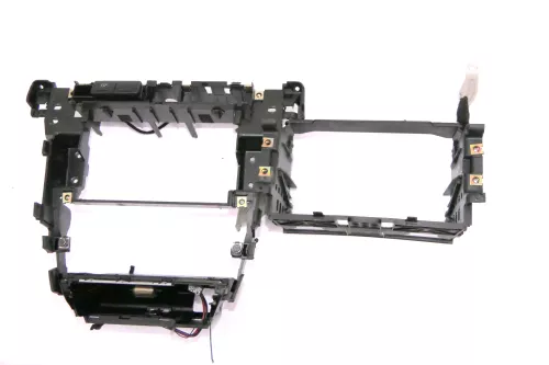 Audi A6 4B Mittelkonsole Verkleidung um Radio Navi Doppel 2 Din Doppeldin