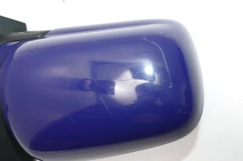 VW Polo 6N manueller manuell Spiegel Außenspiegel rechts mit Glas blau LD5D 720 (103720)