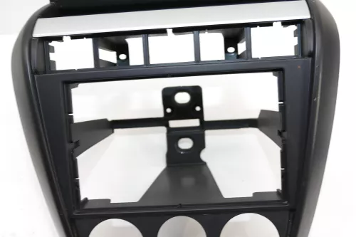 VW Fox 5Z Mittelkonsole Verkleidung um Radio schwarz 5Z0858061A (104040)