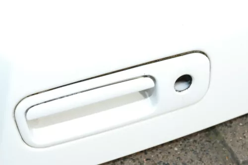 VW Polo 6N2 Heckklappe Klappe hinten Kofferraumklappe weiß LB9A (ohneBremsleucht (104301)