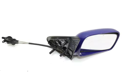 VW Polo 6N manueller manuell Spiegel Außenspiegel rechts mit Glas blau LD5D 362 (104362)