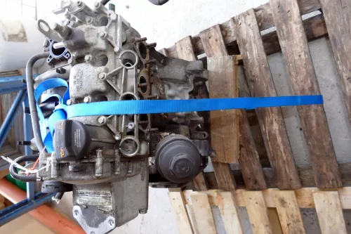 VW Polo 9N Fox Motor 1,2 40kw 54PS AWY BMD BBM CHFA 148.000km bei M1F.. (104740)