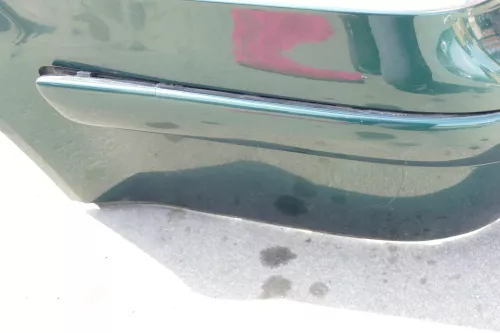 VW Golf 4 Kombi Avant Stoßstange hinten Heckstoßstange Stoßfänger grün LC6M (104777)