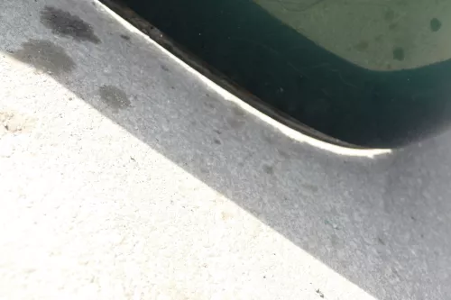 VW Golf 4 Kombi Avant Stoßstange hinten Heckstoßstange Stoßfänger grün LC6M (104777)