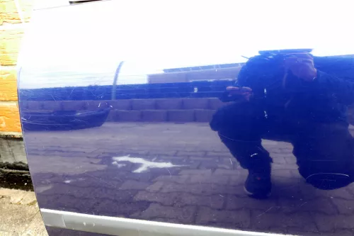 Skoda Octavia 1U Limousine Tür hinten links blau 9460 (keinKOMBI!) (104945)