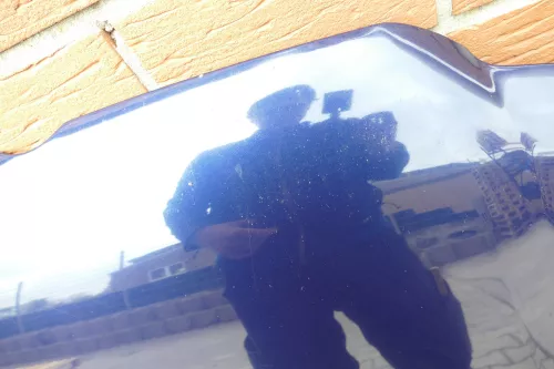 VW Bora Motorhaube Haube Klappe vorne blau LB5N (105079)