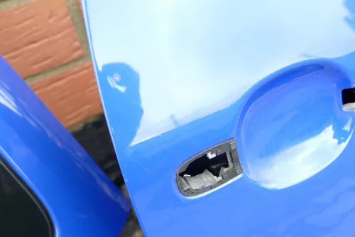 VW Lupo Seat Arosa Tür vorne rechts Beifahrertür blau LW5Z ohne Anbauteile (105286)