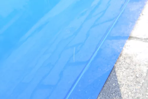 VW Lupo Seat Arosa Tür vorne rechts Beifahrertür blau LW5Z ohne Anbauteile (105286)