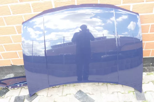 VW Golf 4 Motorhaube Haube Klappe vorne blau LA5G (105325)