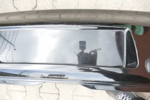 VW Polo 6N2 Stoßstange hinten Heckstoßstange schwarz LC9Z Stoßfänger (105542)