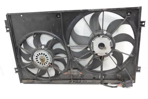 VW Golf 5 Lüfterzarge Lüfter Kühlerlüfter Klimaanlage 1K0998455 Eos Touran