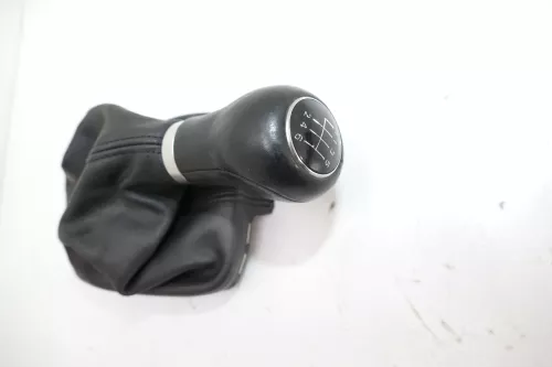 Audi A3 8P Schaltknauf Schaltsack Schaltung Schaltknüppel 6 Gang Original Leder