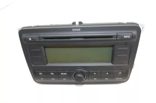 Skoda Fabia 5J Radio Dance CD- Player 5J0035161A mit Code