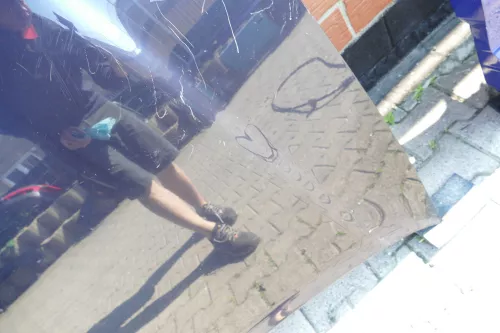 Audi A4 B5 Motorhaube Haube Klappe blau LZ5L bis ca. Bj. 1999 (105775)