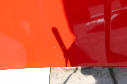 VW Golf 4 Motorhaube Haube Klappe vorne rot LP3G (105922)