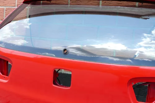 Seat Ibiza 6K Heckklappe Klappe hinten Kofferraumklappe rot LP3G 1999-2001 (106121)