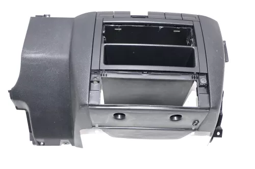 Skoda Fabia 6Y Mittelkonsole Verkleidung um Radio schwarz 6Y1858089A 47H