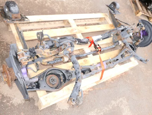 Golf 5 V GTI Achse hinten Hinterachse Achsträger Querlenker Stabi Stabilisator