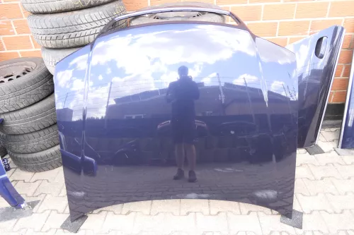 Audi A6 4B Motorhaube Klappe vorn (bis ca. Anfang 2002) blau LZ5L