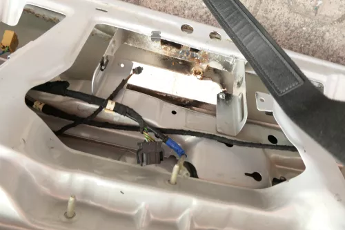 VW Golf 4 Limousine Heckklappe Kofferraumklappe Klappe hinten silber LB7Z 107455 (107455)