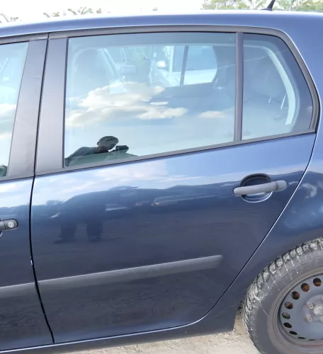 VW Golf 5 V 1K Tür Türrahmen hinten links 4/5-Türer blau LC5F -ohneAnbauteil