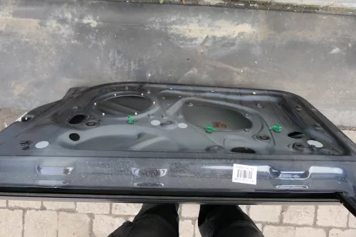 VW Golf 5 1K Tür vorne rechts Beifahrertür grau blau LC5F- ohne Anbauteile (107841)