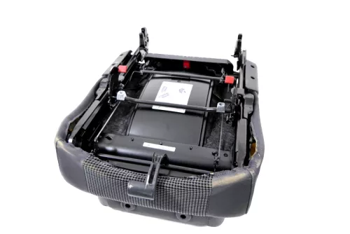 VW Touran Sitz hinten links anthrazit (hinterm Fahrersitz) Rücksitz - 107921 (107921)