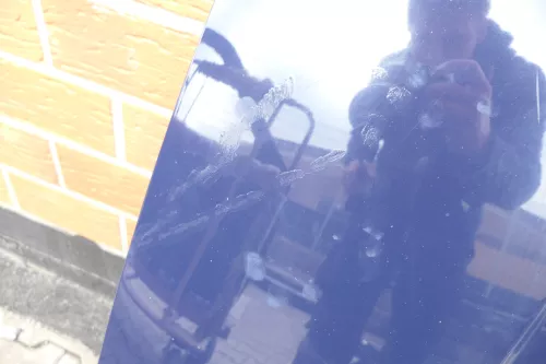 VW Golf 4 Motorhaube Haube Klappe vorne blau lila LA5G Front (108052)