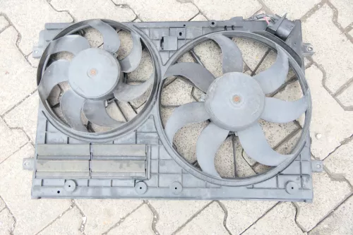 VW Golf 5 Lüfterzarge Lüfter Kühlerlüfter Klimaanlage 1K0959455DT Eos Touran