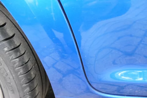 VW Touran 1T 1T3 Tür hinten rechts blau LA5X mit Scheibe (108462)