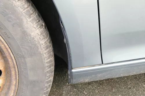 VW Golf 5 V 1K Kotflügel vorne links grau LA6Q (108552)