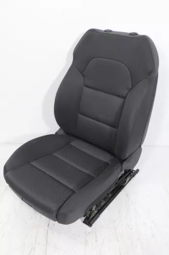 Aud A6 4F C6 Avant Kombi Sitz Beifahrersitz vorne rechts soul schwarz elektrisch (108642)