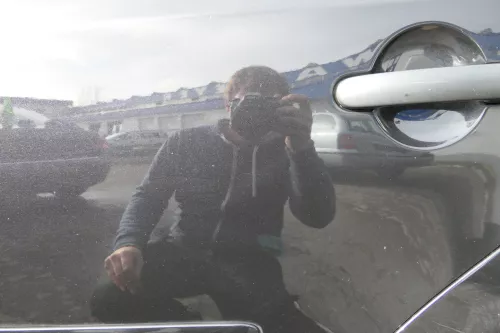 VW Touran 1T 1T3 Tür hinten links schwarz LC9Z mit Scheibe (108752)