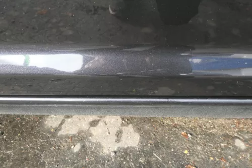 VW Touran 1T 1T3 Tür hinten links schwarz LC9Z mit Scheibe (108752)