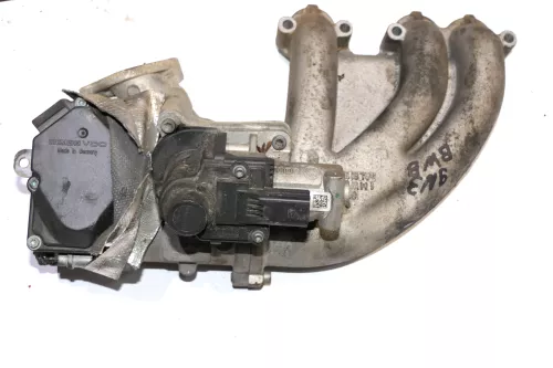 VW Polo 9N BWB BMS Drosselklappe Reglerklappe 1.4 TDI 03G128063G 03G129637A