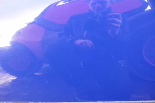 Skoda Octavia 1U Kombi + Limo Tür vorne links Fahrertür blau L4652 LF5G (108869)