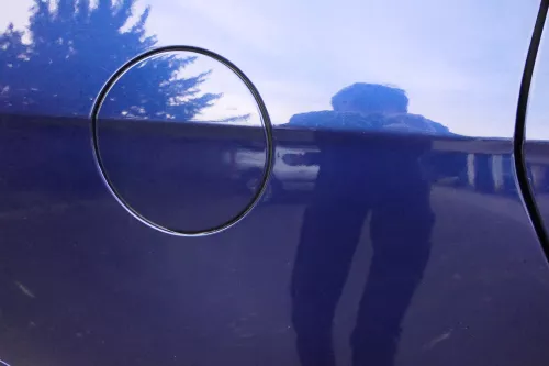 VW Passat 3C Kombi Tankdeckel Klappe Tankklappe Deckel Tank blau LD5Q