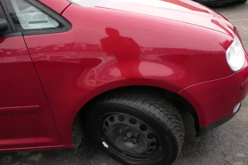 VW Touran 1T Kotflügel vorne rechts braun rot LA3W 1T0821022A ca.2003-2006