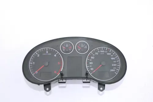 Audi A3 8P Tacho Tachometer Kombiinstrument 379.000km 8P0920901DX 2.0 Diesel TDI