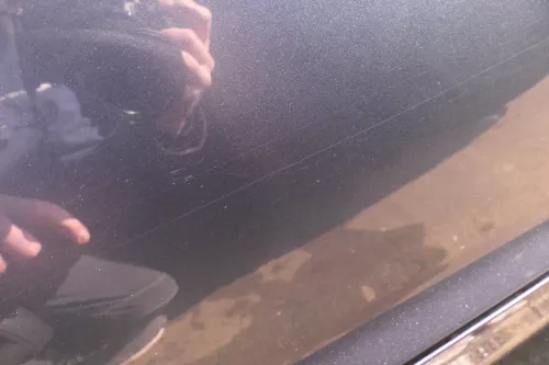 Audi A6 4F C6 Tür vorne rechts Beifahrertür blau grau LZ7R ohne Anbauteile (109983)